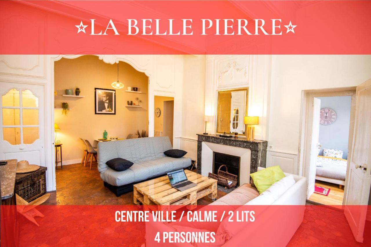 La Belle Pierre - Appartement De Charme Tres Calme En Coeur De Ville 오세르 외부 사진